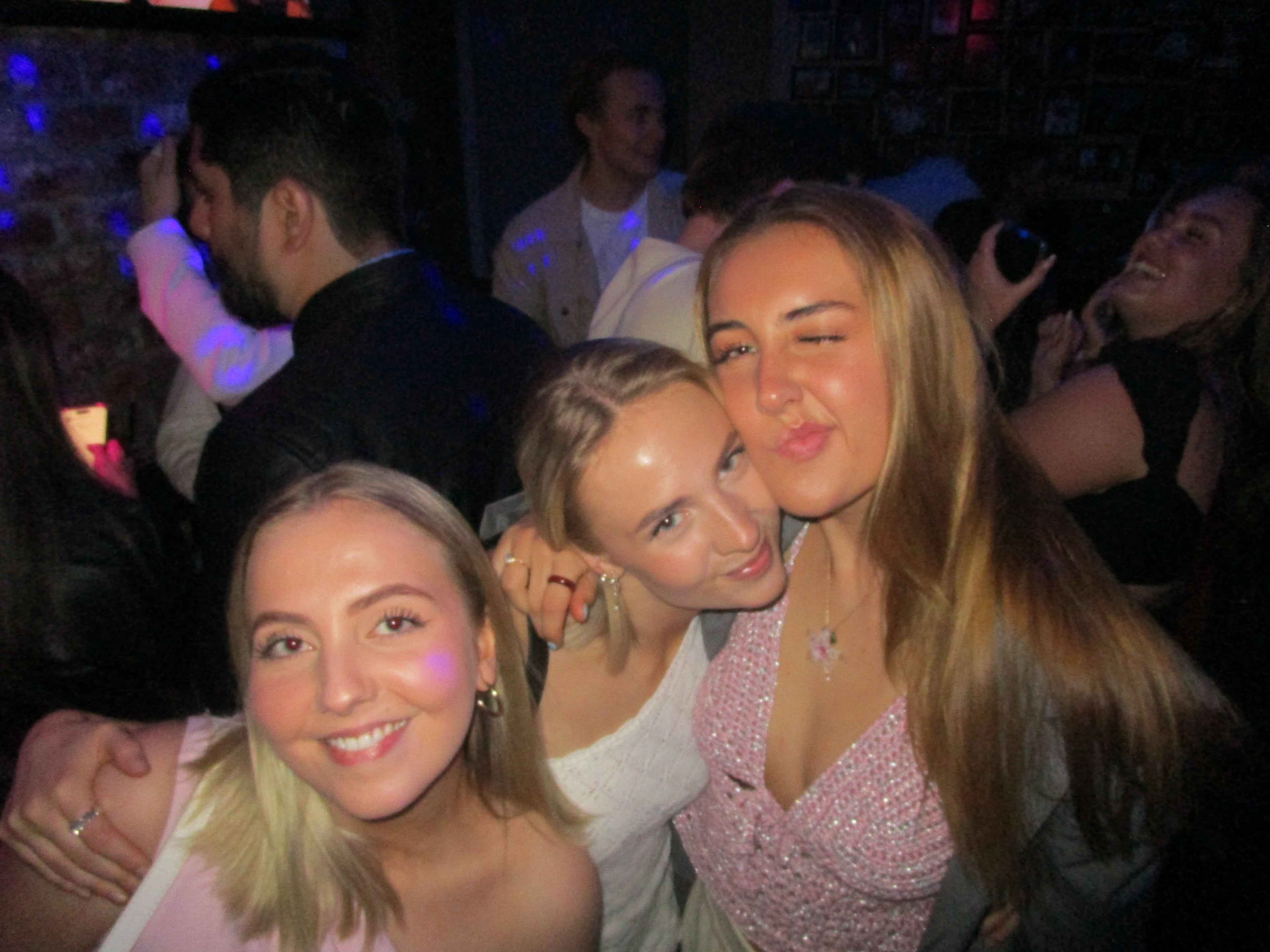 Heklet rosa topp