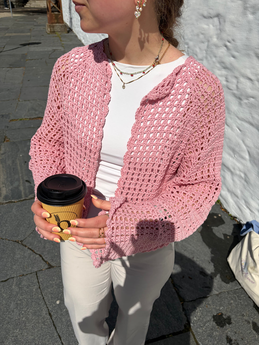 Elora cardigan English pattern