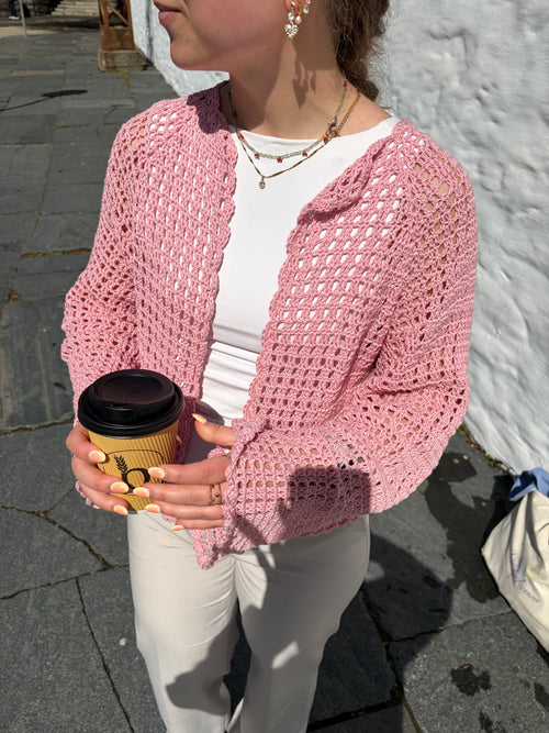 Elora cardigan English pattern